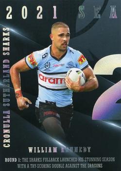 2022 NRL Traders - 2021 Season to Remember #SR10 William Kennedy Front